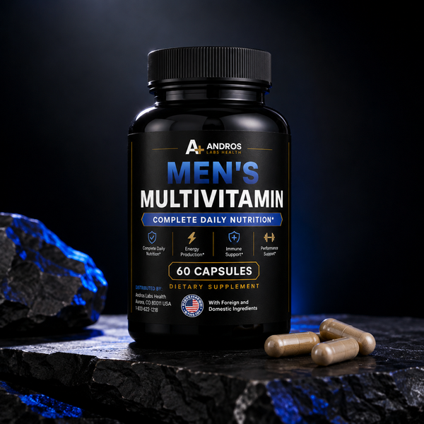 Andros Labs Health - Mens Daily Multivitamin - Optimize Daily Performance