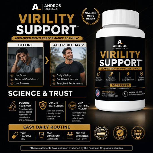 Andros Labs Health - Virility Support Gummy