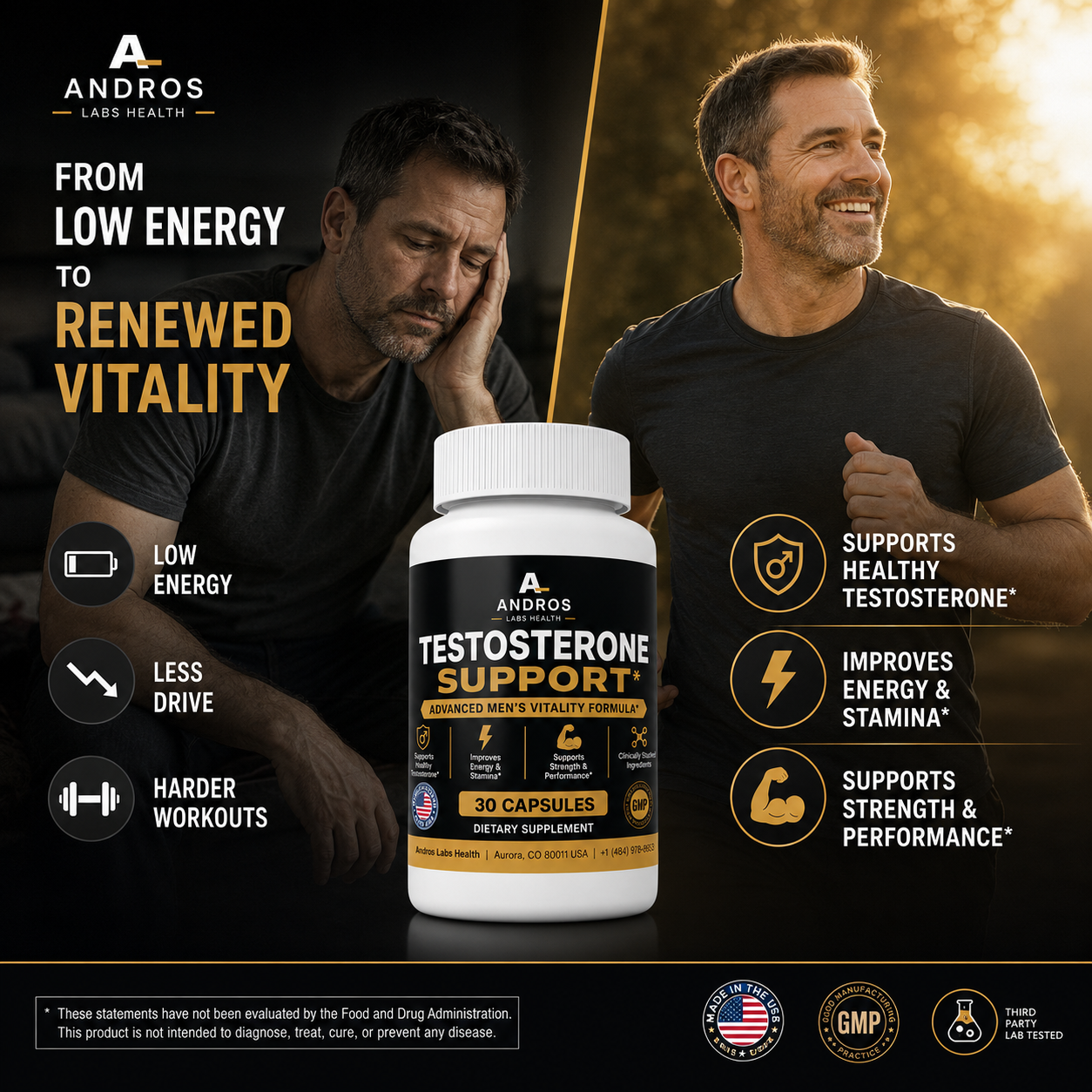 Andros Labs Health - Virility Support Gummy