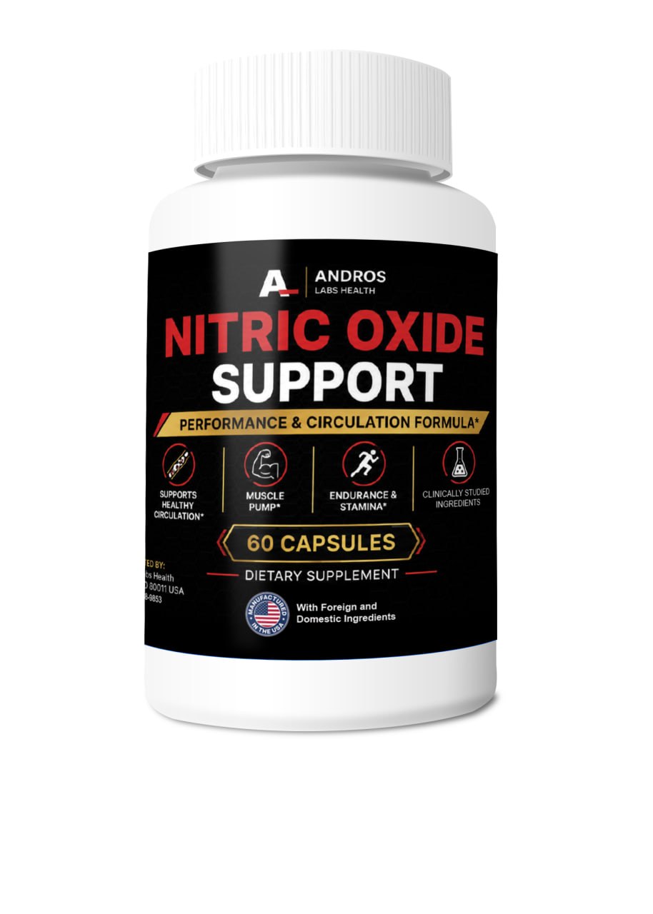 Andros Labs Health - Nitric Oxide Support - Advanced Formula
